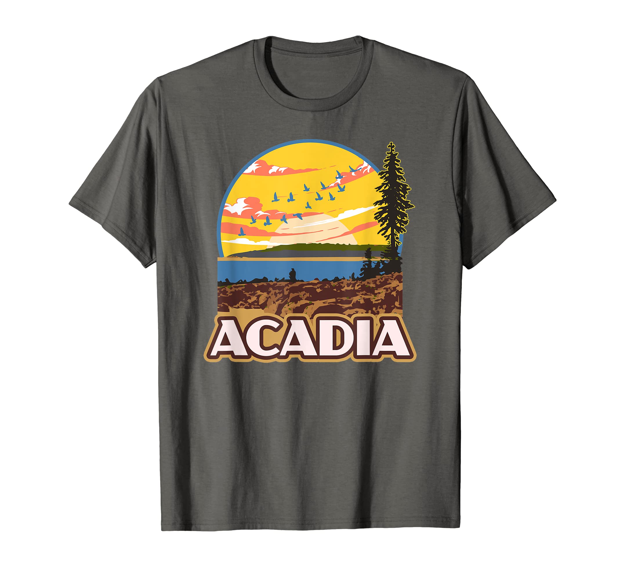Acadia National Park Maine Parks T-Shirt - Novelty Apparel Men Women - T-Shirt, Sweatshirt, Hoodie