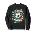 Soccer Papa Family Matching Dad Sweatshirt - Minimalist Print Men Women - T-Shirt, Sweatshirt, Hoodie