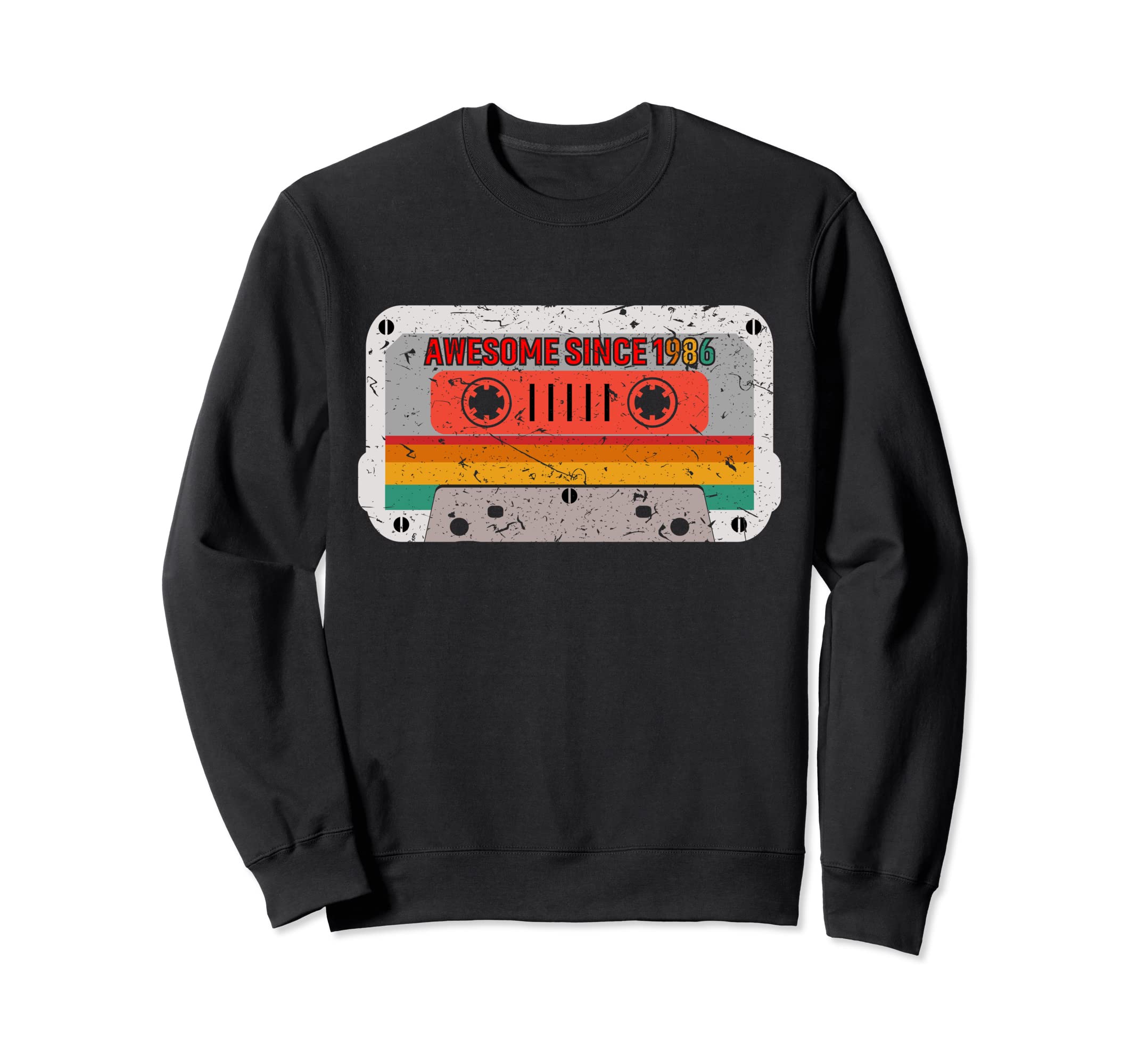 Awesome Since 1986 35Th Birthday Gifts Sweatshirt - Trendy Graphic Unisex - T-Shirt, Sweatshirt, Hoodie
