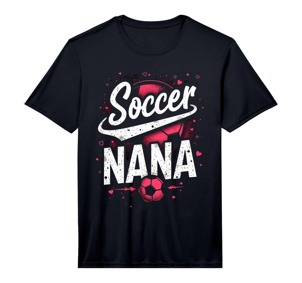 Proud Soccer Nana Funny Grandma Lover T-Shirt - Minimalist Print Men Women - T-Shirt, Sweatshirt, Hoodie