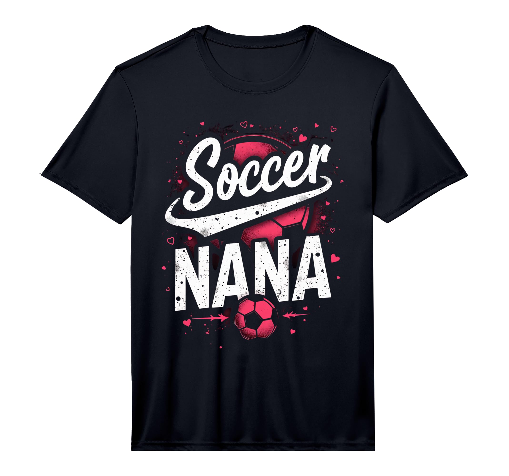 Proud Soccer Nana Funny Grandma Lover T-Shirt - Minimalist Print Men Women - T-Shirt, Sweatshirt, Hoodie
