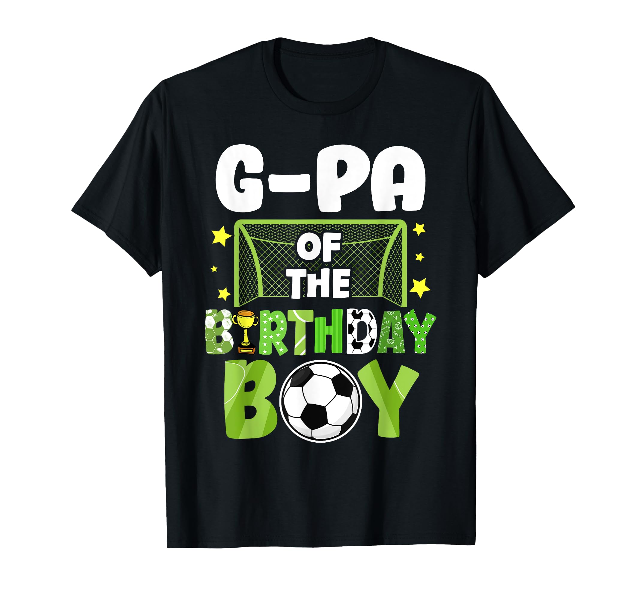 Soccer G Pa Birthday Party T-Shirt - Casual Everyday Wear for Adults - T-Shirt, Sweatshirt, Hoodie
