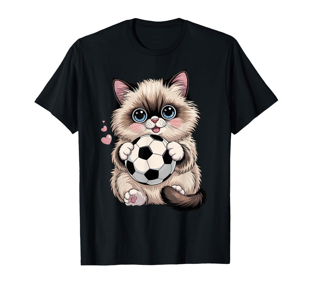 Funny Soccer Birman Just Who Loves Cats T-Shirt - Unique Graphic Men Women - T-Shirt, Sweatshirt, Hoodie