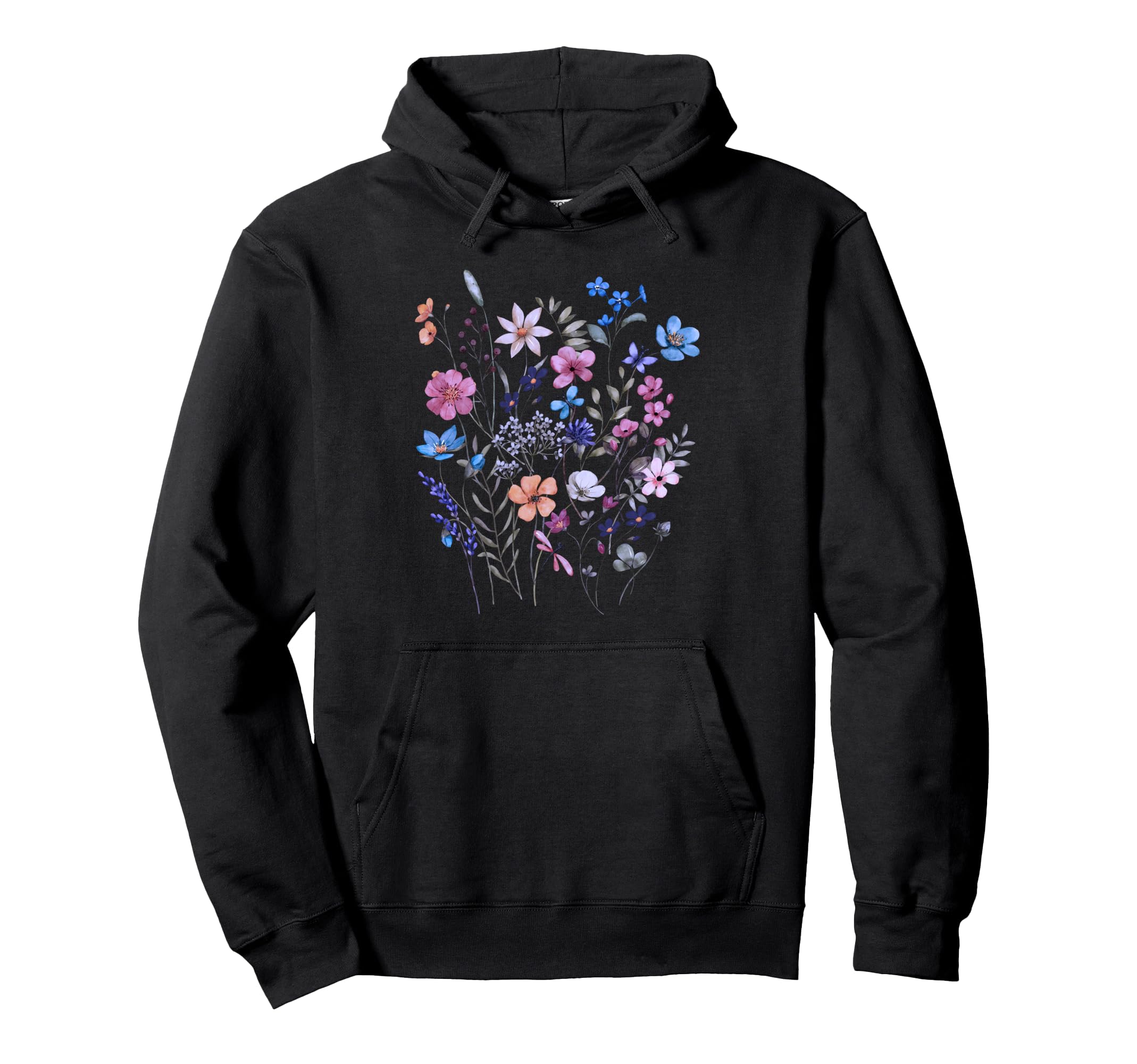 Flowers Wildflower Floral Gardening Hoodie - Graphic Print Men Women - T-Shirt, Sweatshirt, Hoodie