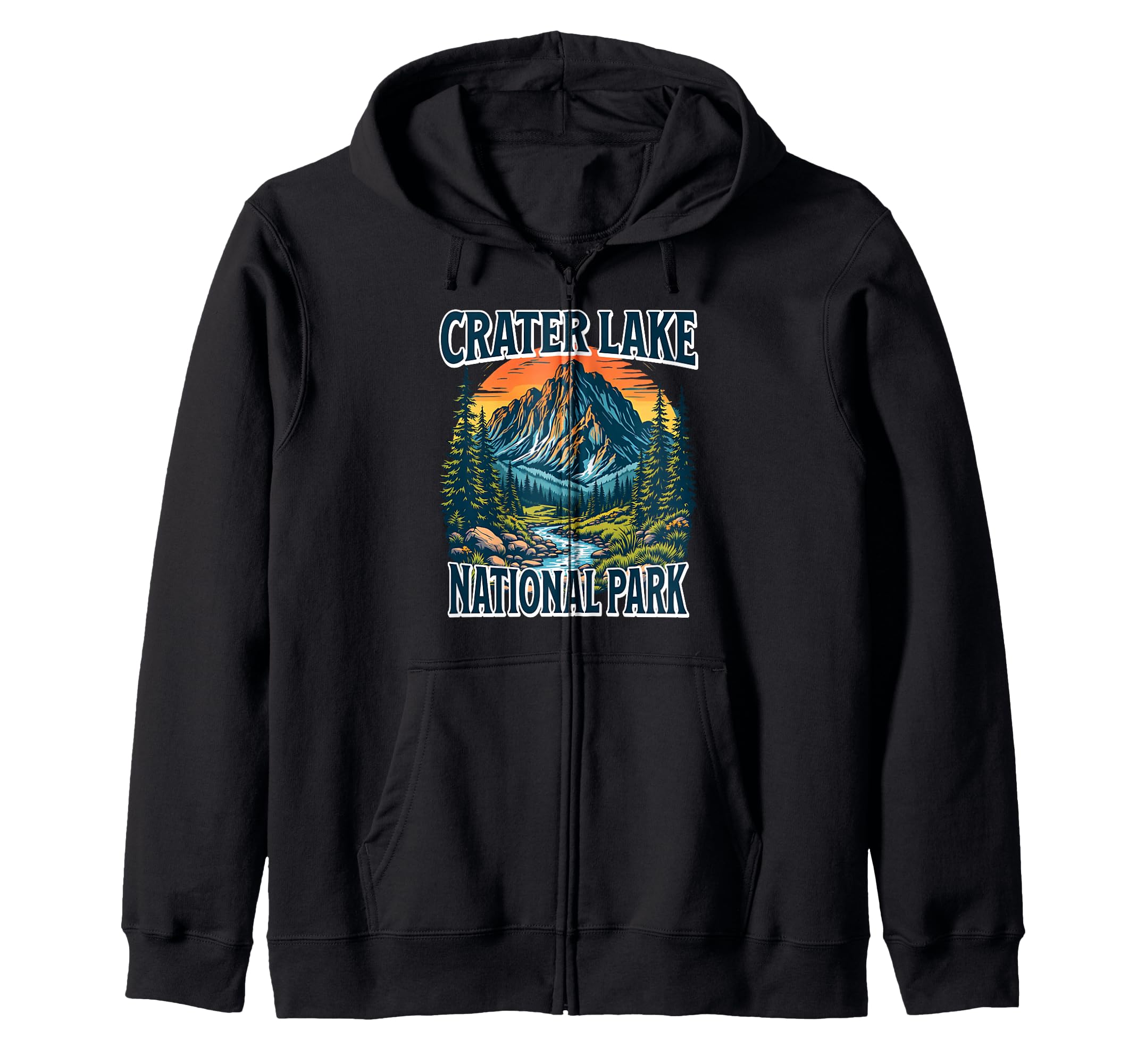Crater Lake National Park Oregon Usa T-Shirt - Novelty Apparel for Adults - T-Shirt, Sweatshirt, Hoodie