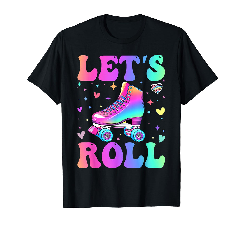 Roller Skating Skate 1970S T-Shirt - Fun Novelty Design Men Women - T-Shirt, Sweatshirt, Hoodie