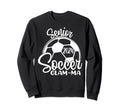 Senior Soccer Glam Ma 2024 Class Sweatshirt - Custom Art Print Men Women - T-Shirt, Sweatshirt, Hoodie