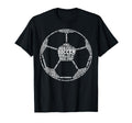 Funny Word Cloud Soccer Ball Gift T-Shirt - Fun Novelty Design Men Women - T-Shirt, Sweatshirt, Hoodie