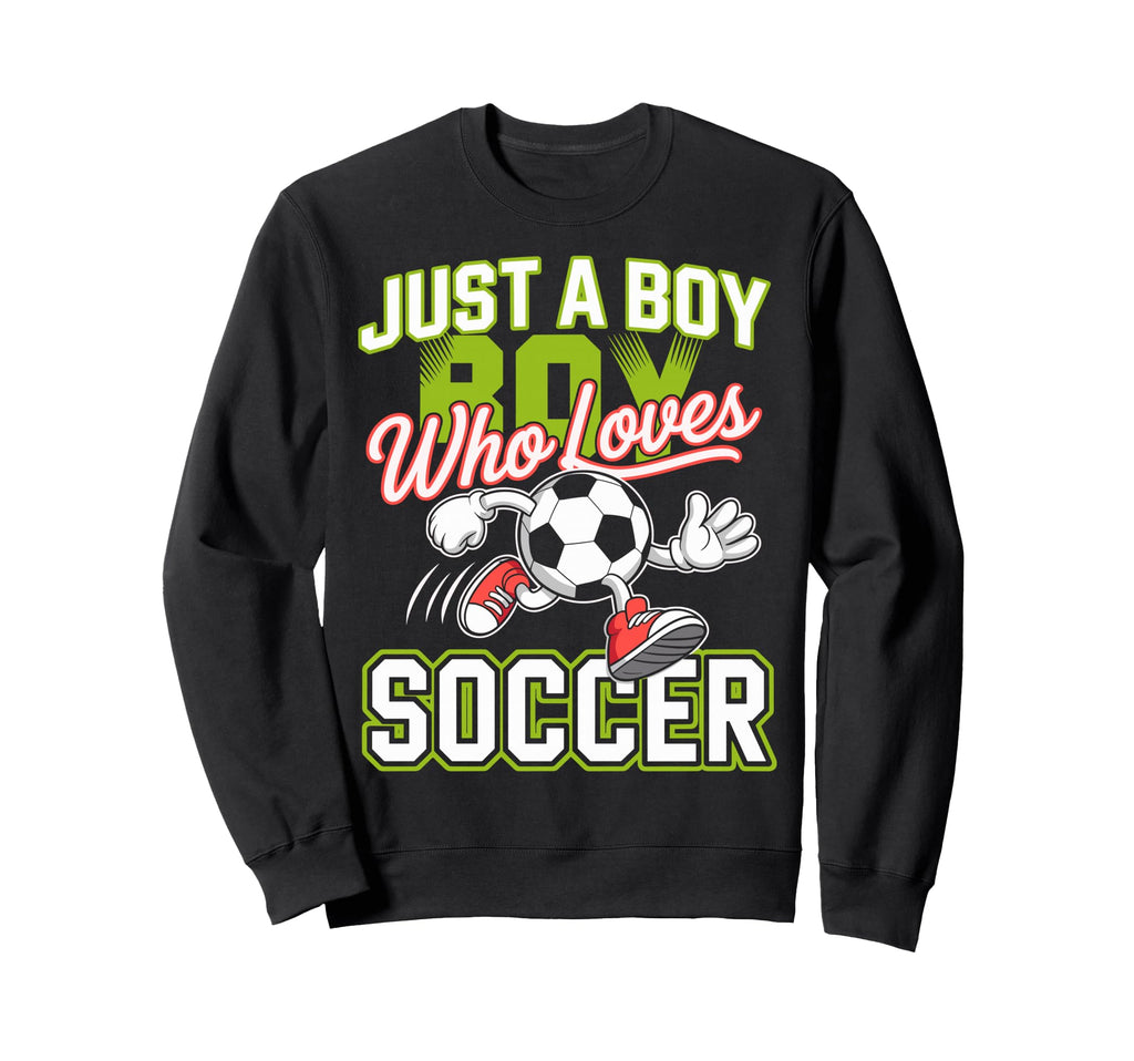 Just Who Loves Soccer Footbal Sweatshirt - Custom Art Print for Adults - T-Shirt, Sweatshirt, Hoodie