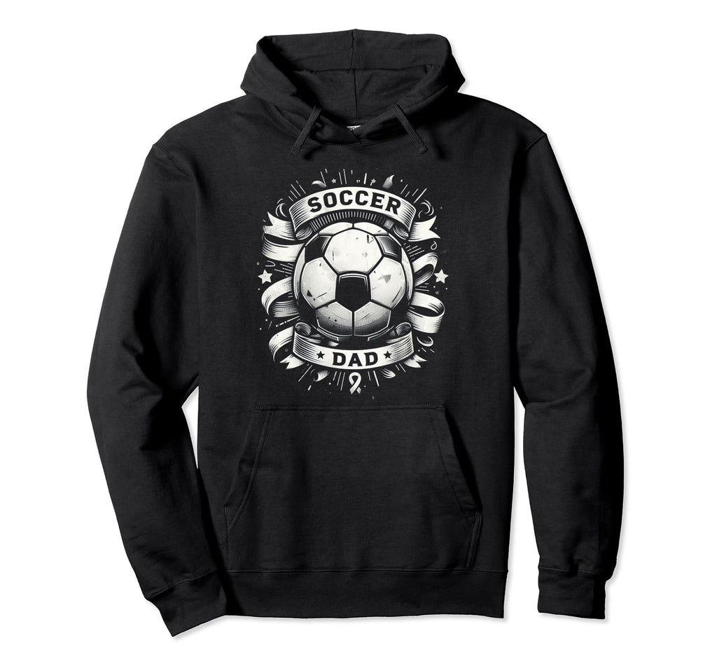 Soccer Dad Family Matching Dad Fathers Hoodie - Fun Novelty Design Unisex - T-Shirt, Sweatshirt, Hoodie