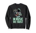 Ghetto Blaster Boombox Cassette Sweatshirt - Novelty Apparel Men Women - T-Shirt, Sweatshirt, Hoodie