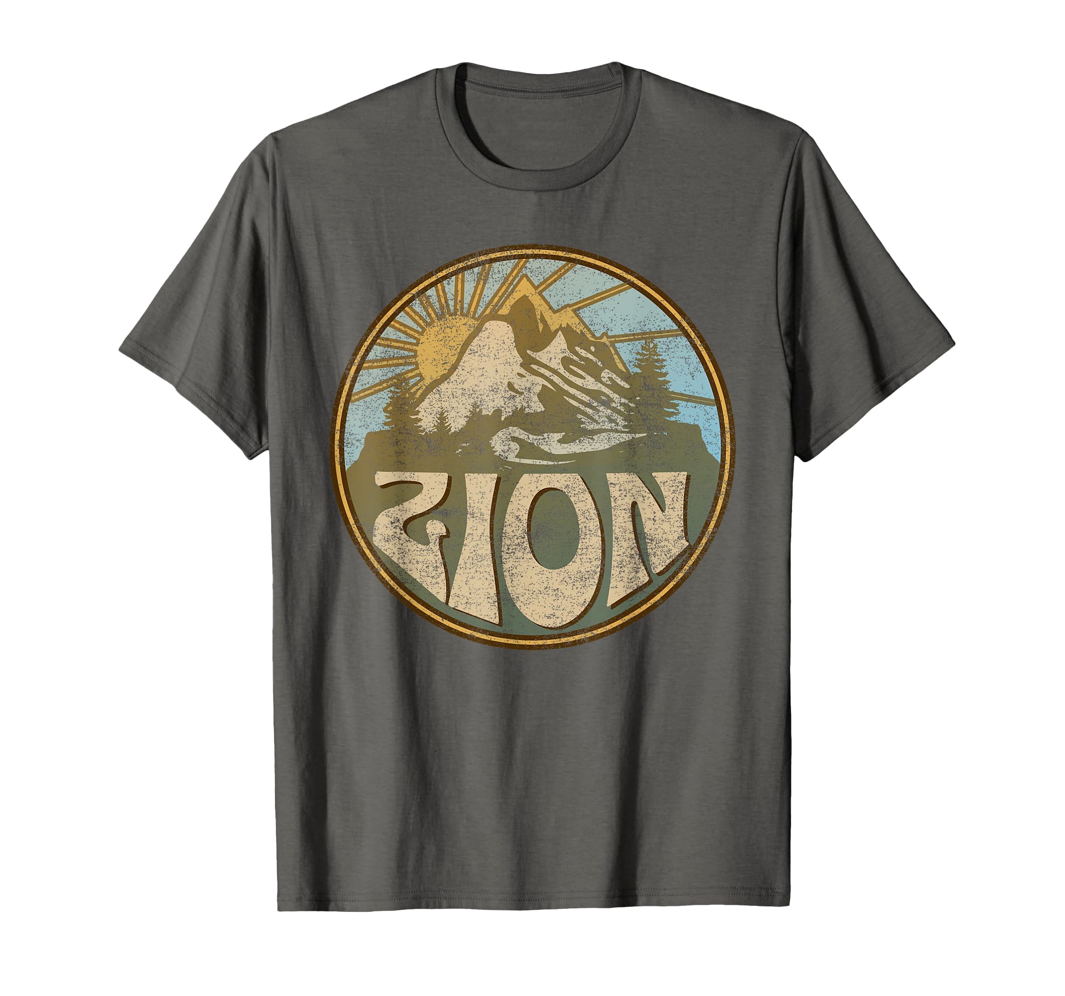 Zion National Park Utah Nature Mountains T-Shirt - Novelty Apparel Unisex - T-Shirt, Sweatshirt, Hoodie