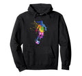 Colorful Funny Soccer Player Fan Dad Hoodie - Fun Novelty Design Unisex - T-Shirt, Sweatshirt, Hoodie