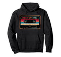 Best 1983 Colorful Cassette Tape 37Th Hoodie - Unique Graphic Unisex - T-Shirt, Sweatshirt, Hoodie