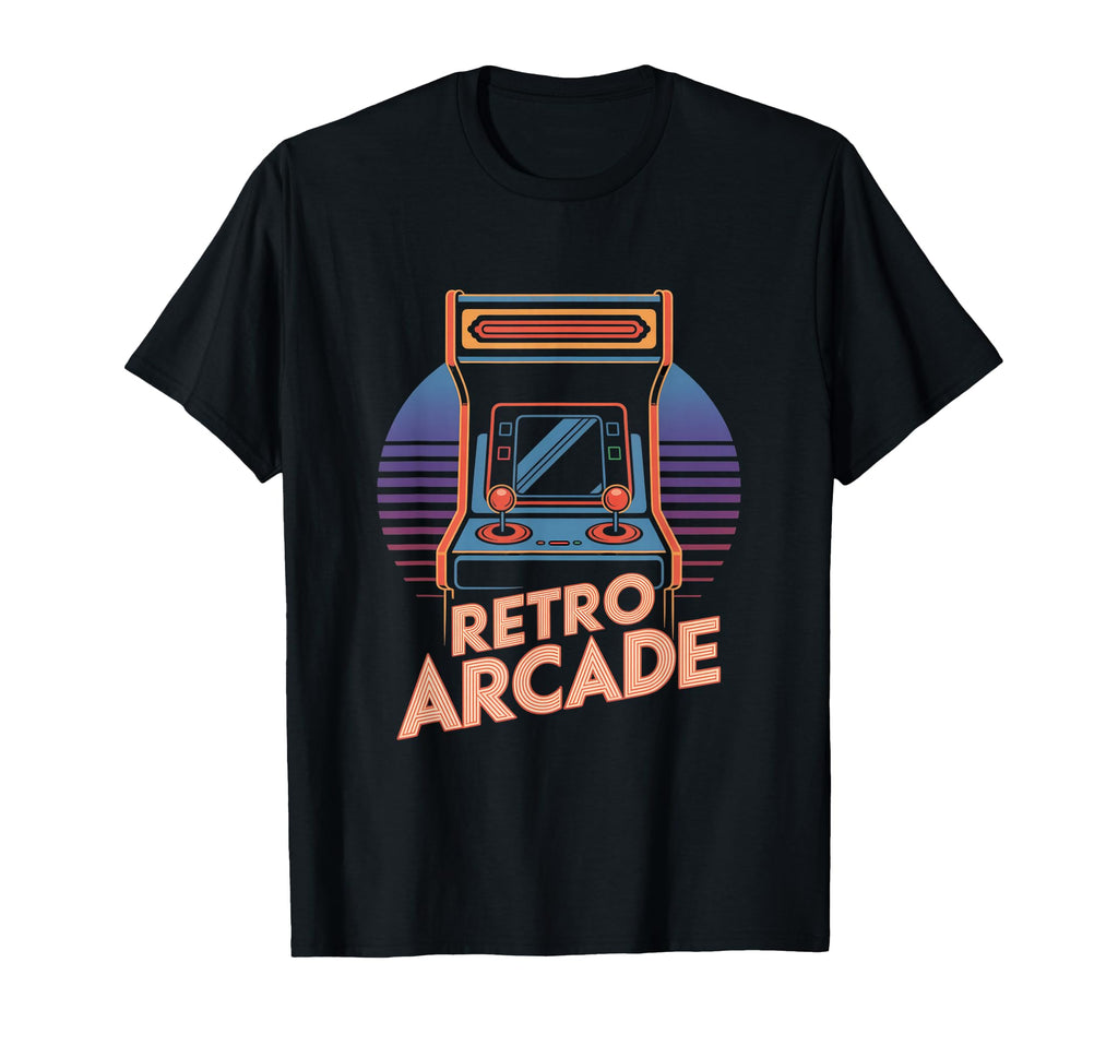 Arcade Cabinet 80S Gaming Aesthetic T-Shirt - Aesthetic Graphic Men Women - T-Shirt, Sweatshirt, Hoodie