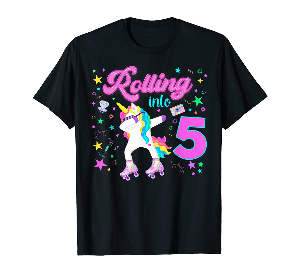 Roller Skate Birthday 80S 90S Themed T-Shirt - Graphic Print Men Women - T-Shirt, Sweatshirt, Hoodie