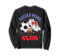 Soccer Moms Club Soccer Cleats Sweatshirt - Minimalist Print for Adults - T-Shirt, Sweatshirt, Hoodie
