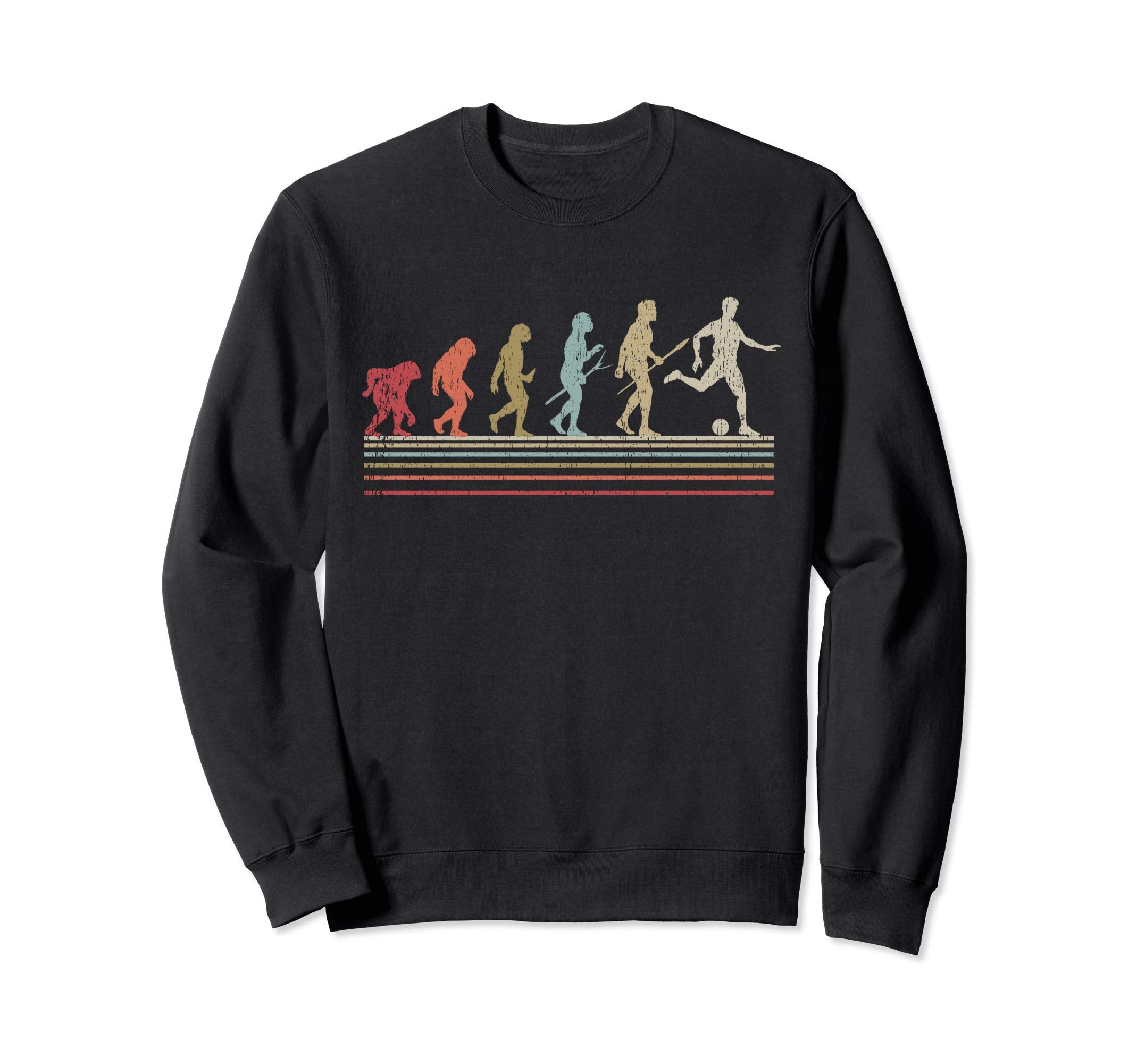 Funny Soccer Evolution Gift Sweatshirt - Streetwear Style Unisex - T-Shirt, Sweatshirt, Hoodie