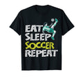 Soccer Gifts Eat Sleep Soccer T-Shirt - Minimalist Print Unisex - T-Shirt, Sweatshirt, Hoodie