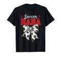 Soccer Nana Bow Leopard Soccer Lovers T-Shirt - Custom Art Print Men Women - T-Shirt, Sweatshirt, Hoodie
