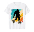 Bigfoot Roller Skates Fun Skating T-Shirt - Aesthetic Graphic Unisex - T-Shirt, Sweatshirt, Hoodie