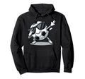 Dabbing Soccer Ball Funny Sports Hoodie - Fun Novelty Design for Adults - T-Shirt, Sweatshirt, Hoodie