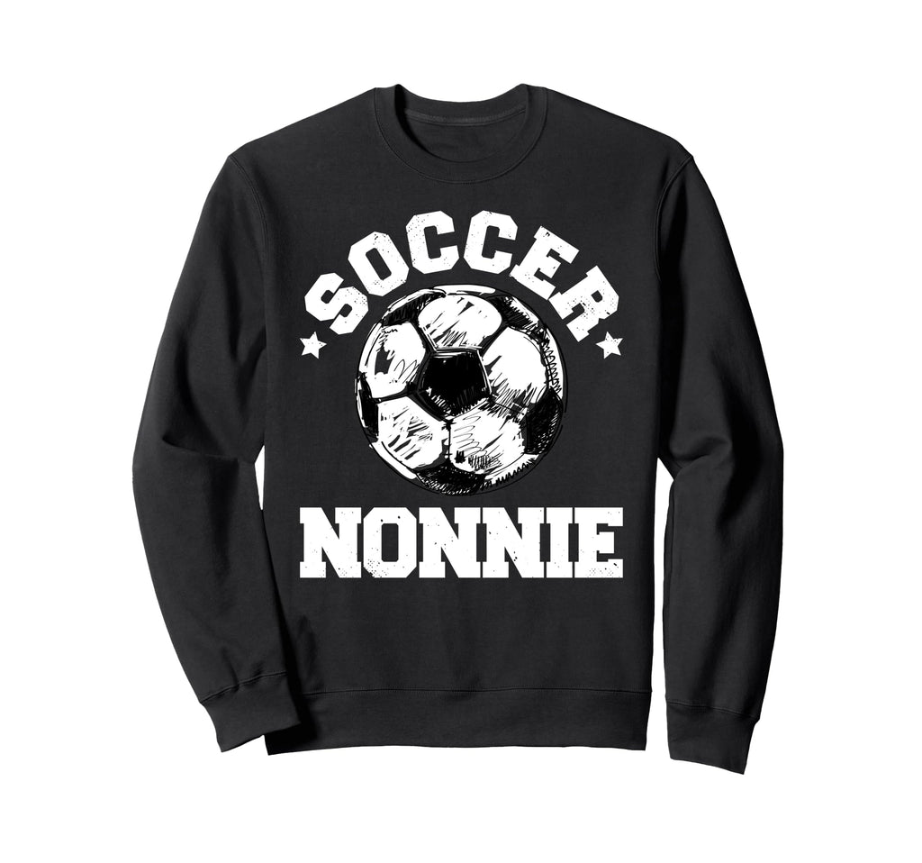Soccer Nonnie Soccer Ball Sweatshirt - Fun Novelty Design for Adults - T-Shirt, Sweatshirt, Hoodie