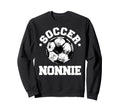 Soccer Nonnie Soccer Ball Sweatshirt - Fun Novelty Design for Adults - T-Shirt, Sweatshirt, Hoodie