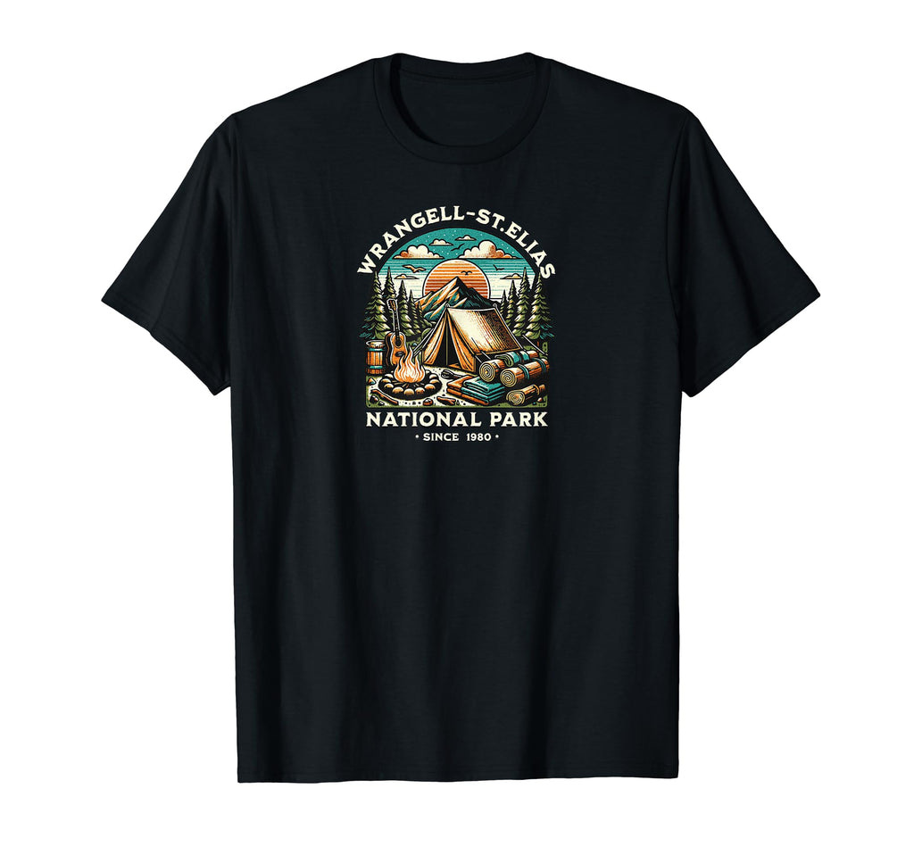 Wrangell St Elias National Park T-Shirt - Streetwear Style for Adults - T-Shirt, Sweatshirt, Hoodie