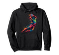 Colorful Funny Soccer Goalie Player Hoodie - Fun Novelty Design for Adults - T-Shirt, Sweatshirt, Hoodie
