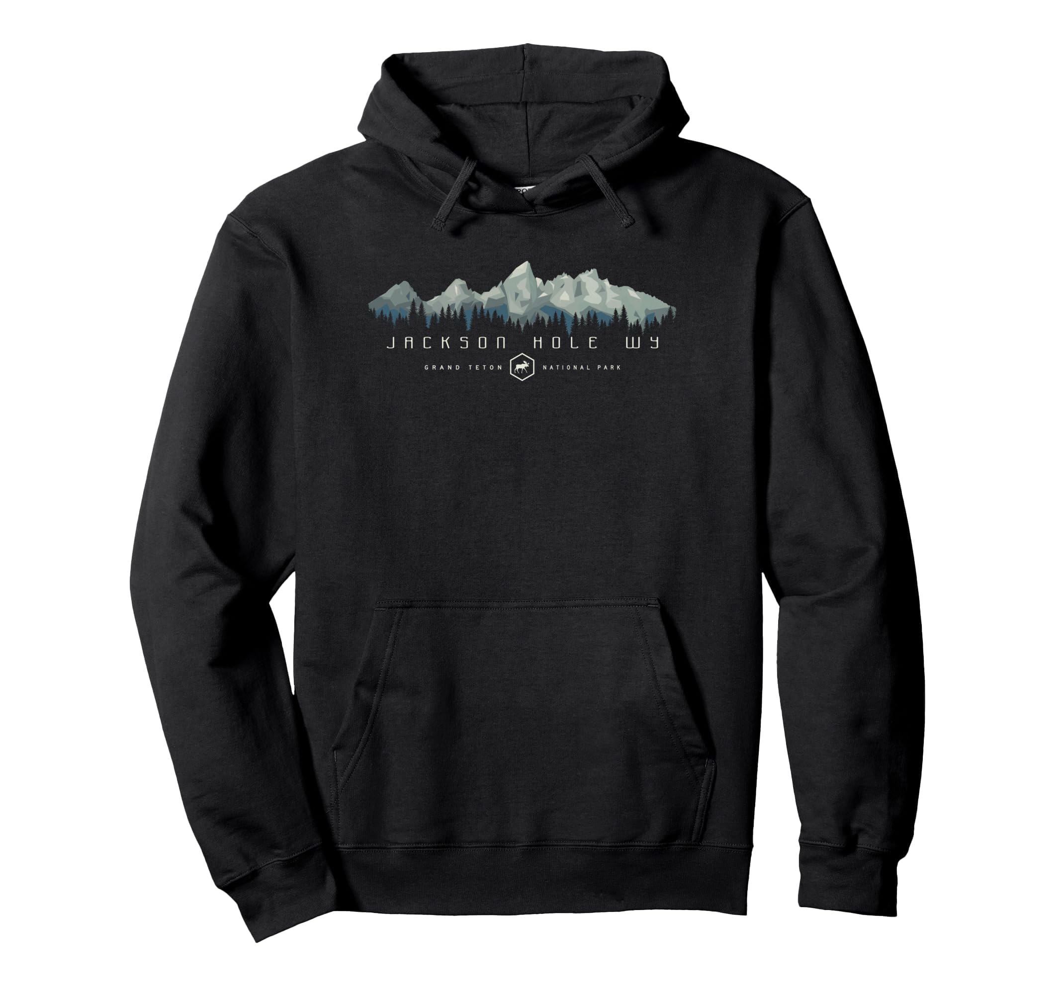 Grand Teton National Park Hoodie - Trendy Graphic for Adults - T-Shirt, Sweatshirt, Hoodie