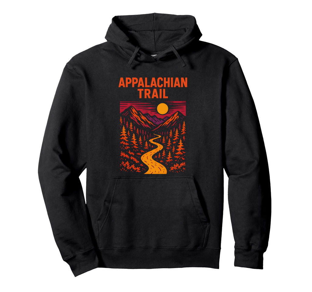 Appalachian Trail Hiking Adventure Hoodie - Aesthetic Graphic Men Women - T-Shirt, Sweatshirt, Hoodie