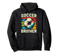 Soccer Brother Family Matching Team Hoodie - Streetwear Style Unisex - T-Shirt, Sweatshirt, Hoodie