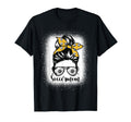 Bleached Soccer Mom Messy Bun T-Shirt - Fun Novelty Design for Adults - T-Shirt, Sweatshirt, Hoodie