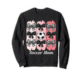 Soccer Mom Coquette Bow Soccer Mom Sweatshirt - Trendy Graphic Unisex - T-Shirt, Sweatshirt, Hoodie