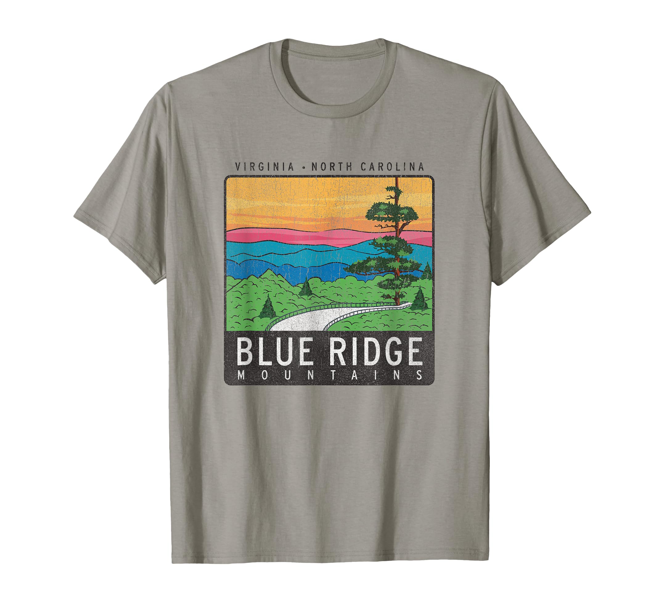Blue Ridge Mountains National Park T-Shirt - Fun Novelty Design Unisex - T-Shirt, Sweatshirt, Hoodie