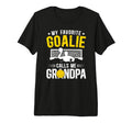 Mens Proud Water Polo Goalie Grandpa T-Shirt - Minimalist Print Men Women - T-Shirt, Sweatshirt, Hoodie