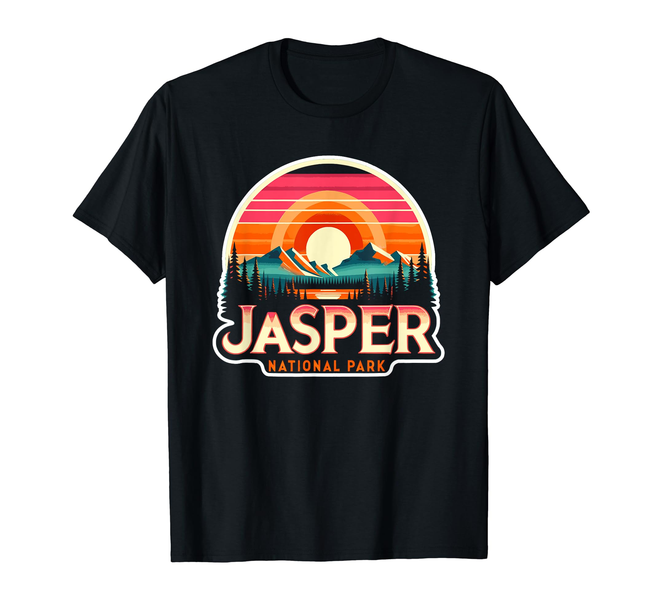 Jasper National Park Alberta Canada T-Shirt - Custom Art Print for Adults - T-Shirt, Sweatshirt, Hoodie