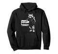 Racoon Cassette Tape Hip Hop Music 80S Hoodie - Trendy Graphic Men Women - T-Shirt, Sweatshirt, Hoodie