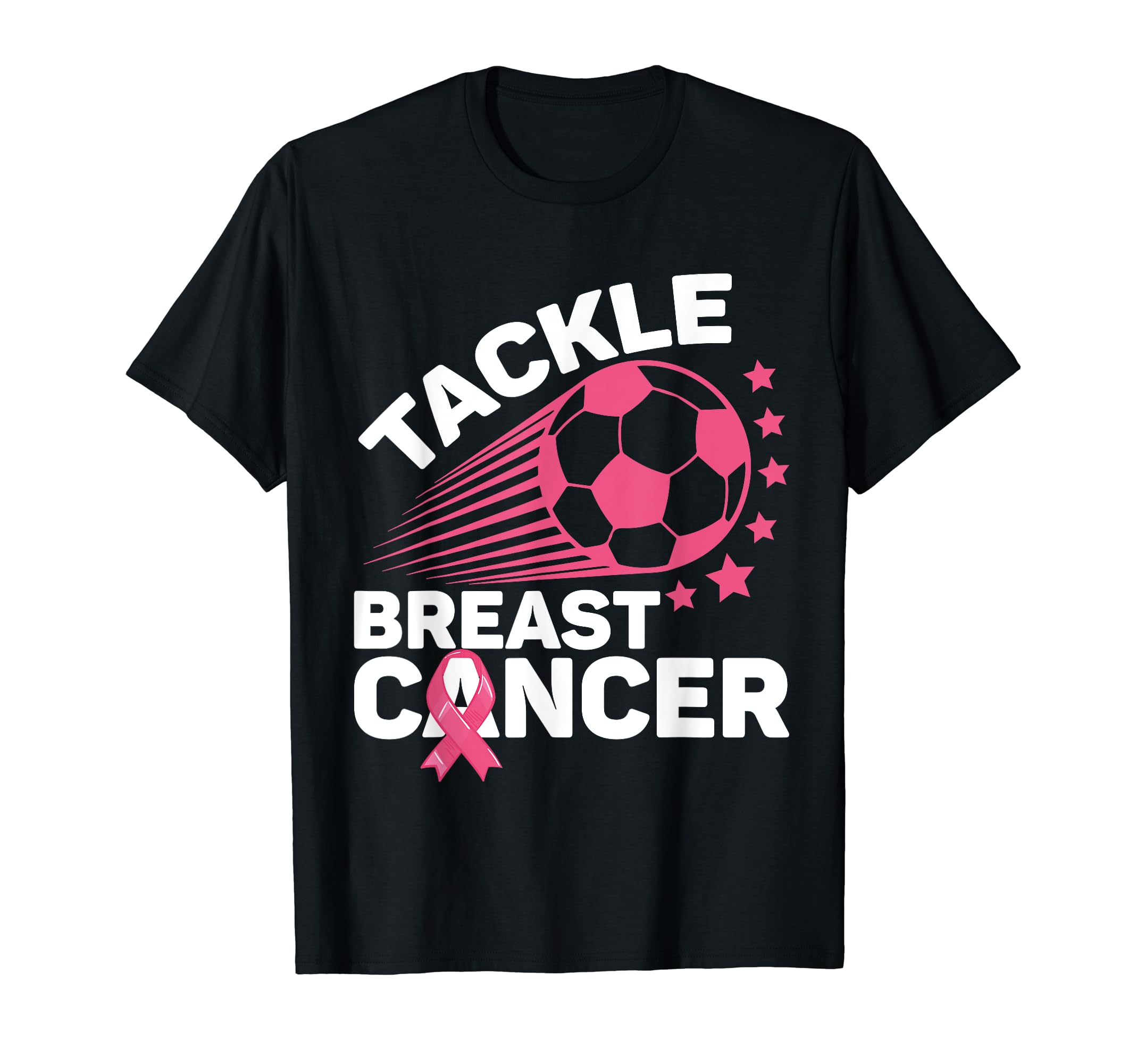 Tackle Breast Cancer Warrior Love T-Shirt - Unique Graphic Men Women - T-Shirt, Sweatshirt, Hoodie
