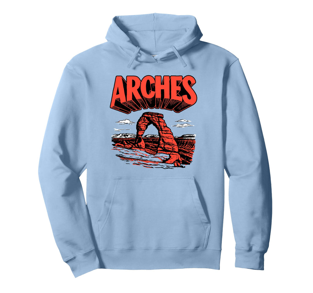 Arches National Park Delicate Arch Hoodie - Casual Everyday Wear for Adults - T-Shirt, Sweatshirt, Hoodie