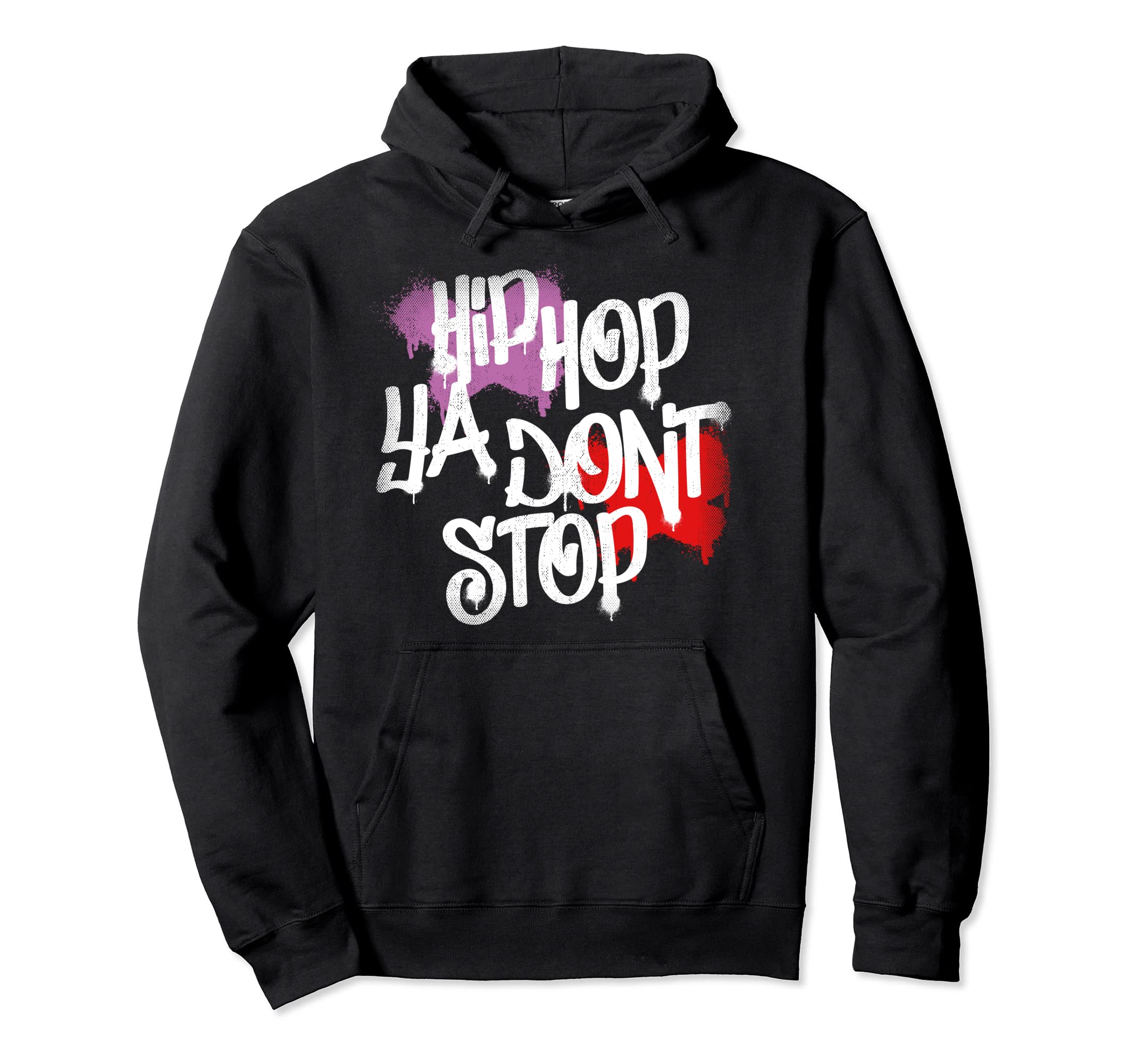 Hip Hop Ya Dont Stop 80S 90S Rap Old Hoodie - Custom Art Print for Adults - T-Shirt, Sweatshirt, Hoodie
