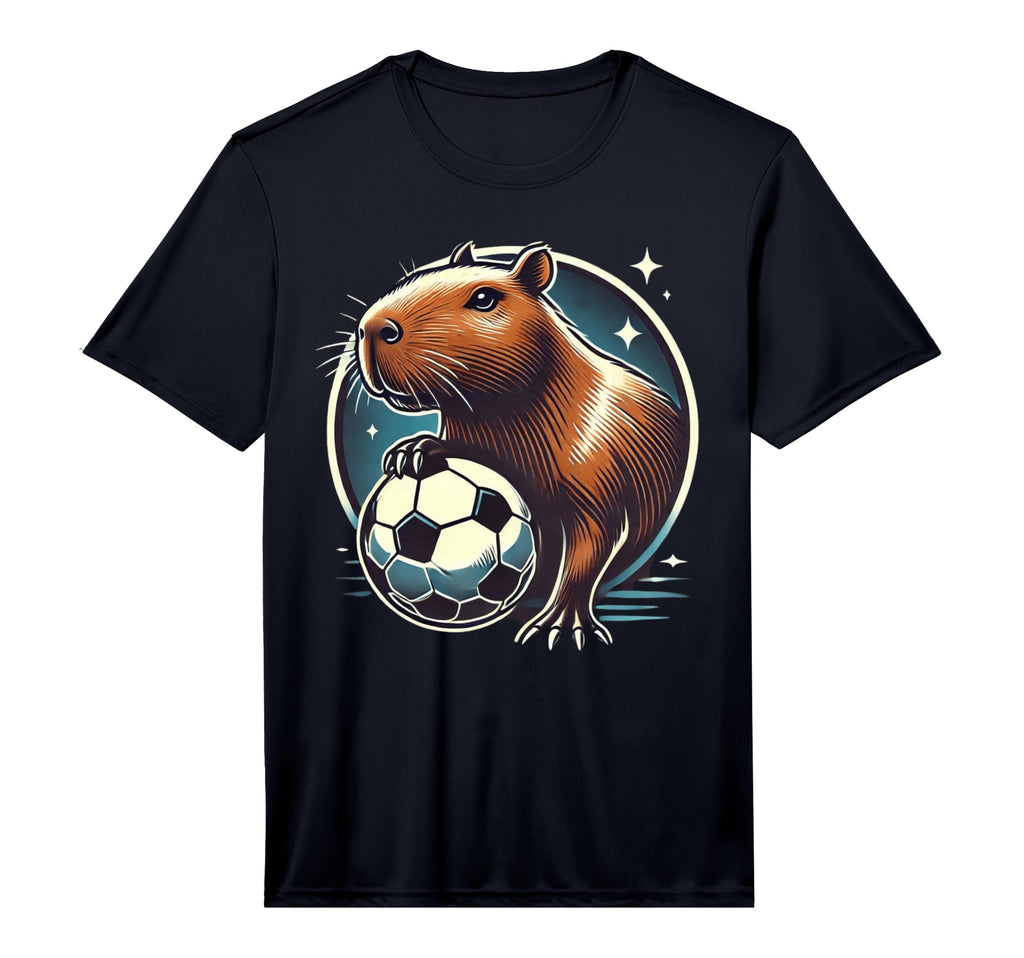 Soccer Capybara Capy Capybara Soccer T-Shirt - Aesthetic Graphic Unisex - T-Shirt, Sweatshirt, Hoodie