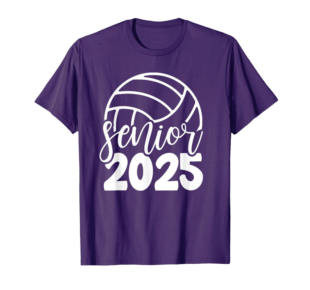 Volleyball Senior Class 2025 High T-Shirt - Casual Everyday Wear Men Women - T-Shirt, Sweatshirt, Hoodie