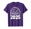 Volleyball Senior Class 2025 High T-Shirt - Casual Everyday Wear Men Women - T-Shirt, Sweatshirt, Hoodie