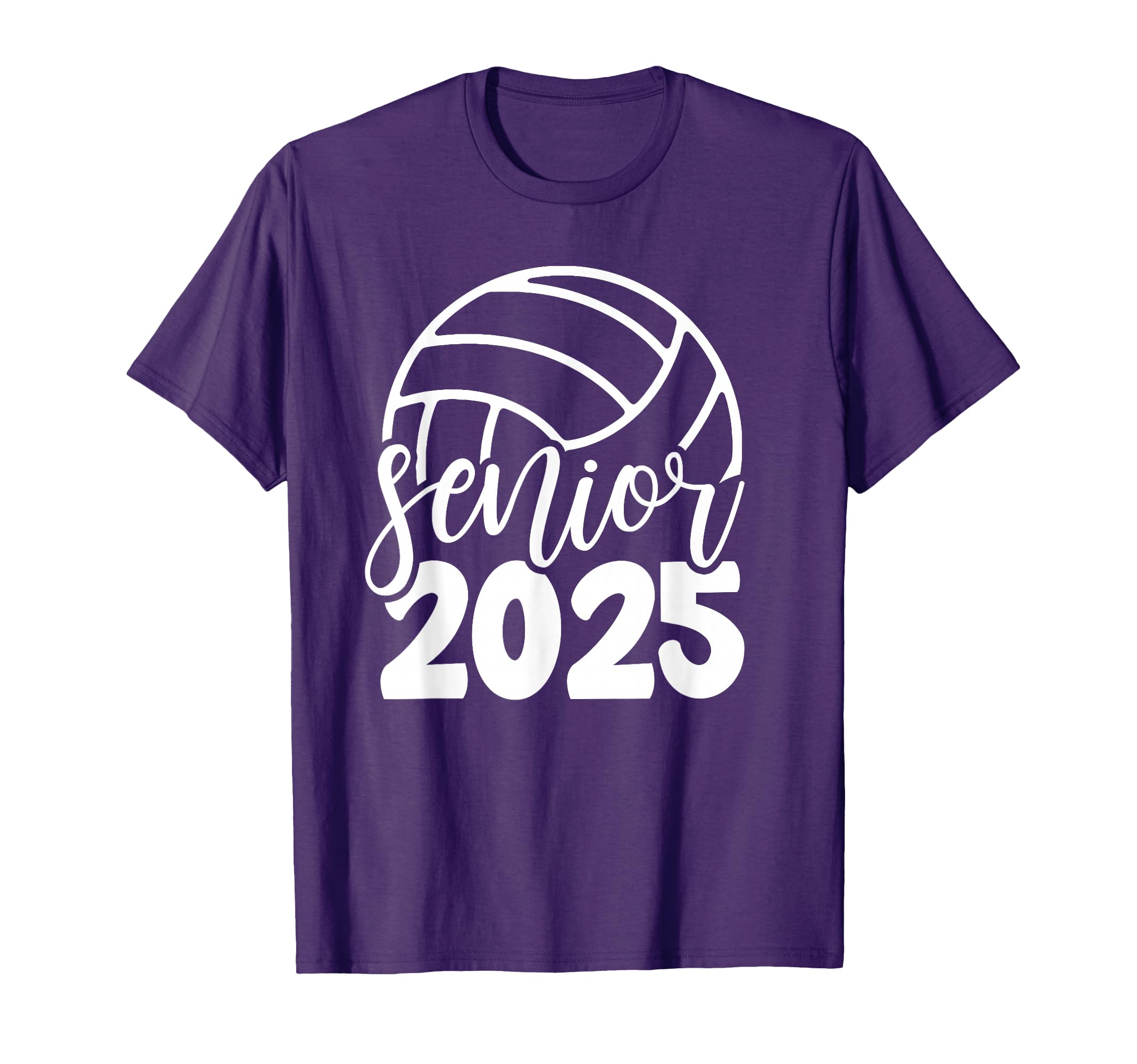 Volleyball Senior Class 2025 High T-Shirt - Casual Everyday Wear Men Women - T-Shirt, Sweatshirt, Hoodie