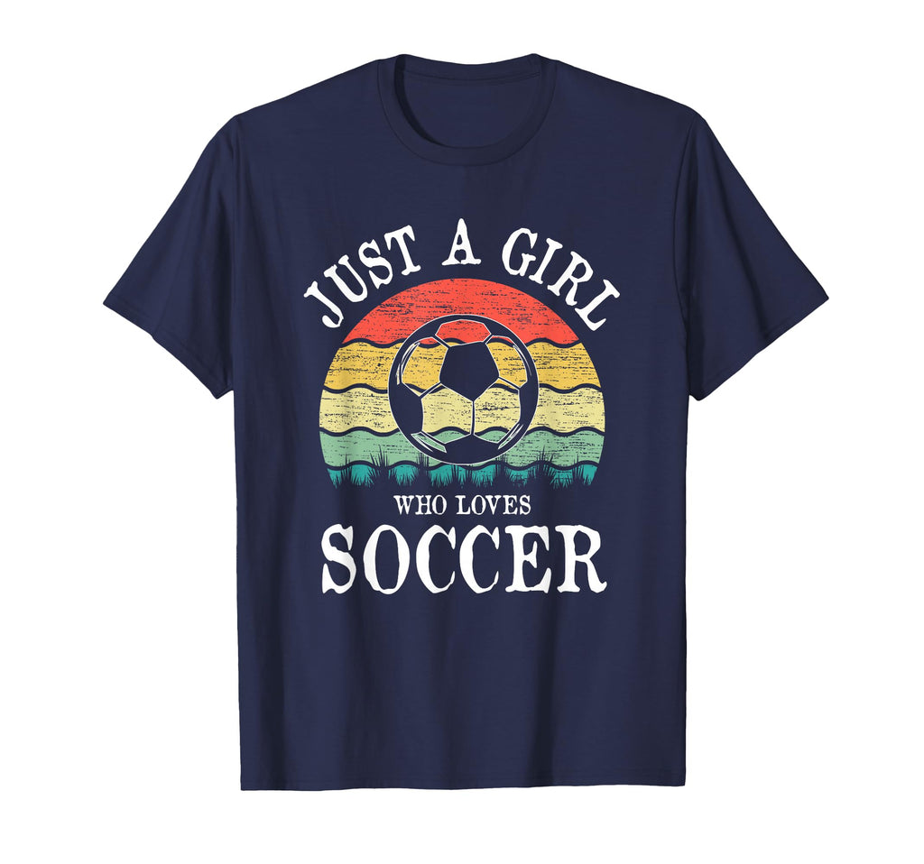 Just Who Loves Soccer T-Shirt - Novelty Apparel for Adults - T-Shirt, Sweatshirt, Hoodie