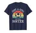Just Who Loves Soccer T-Shirt - Casual Everyday Wear Men Women - T-Shirt, Sweatshirt, Hoodie
