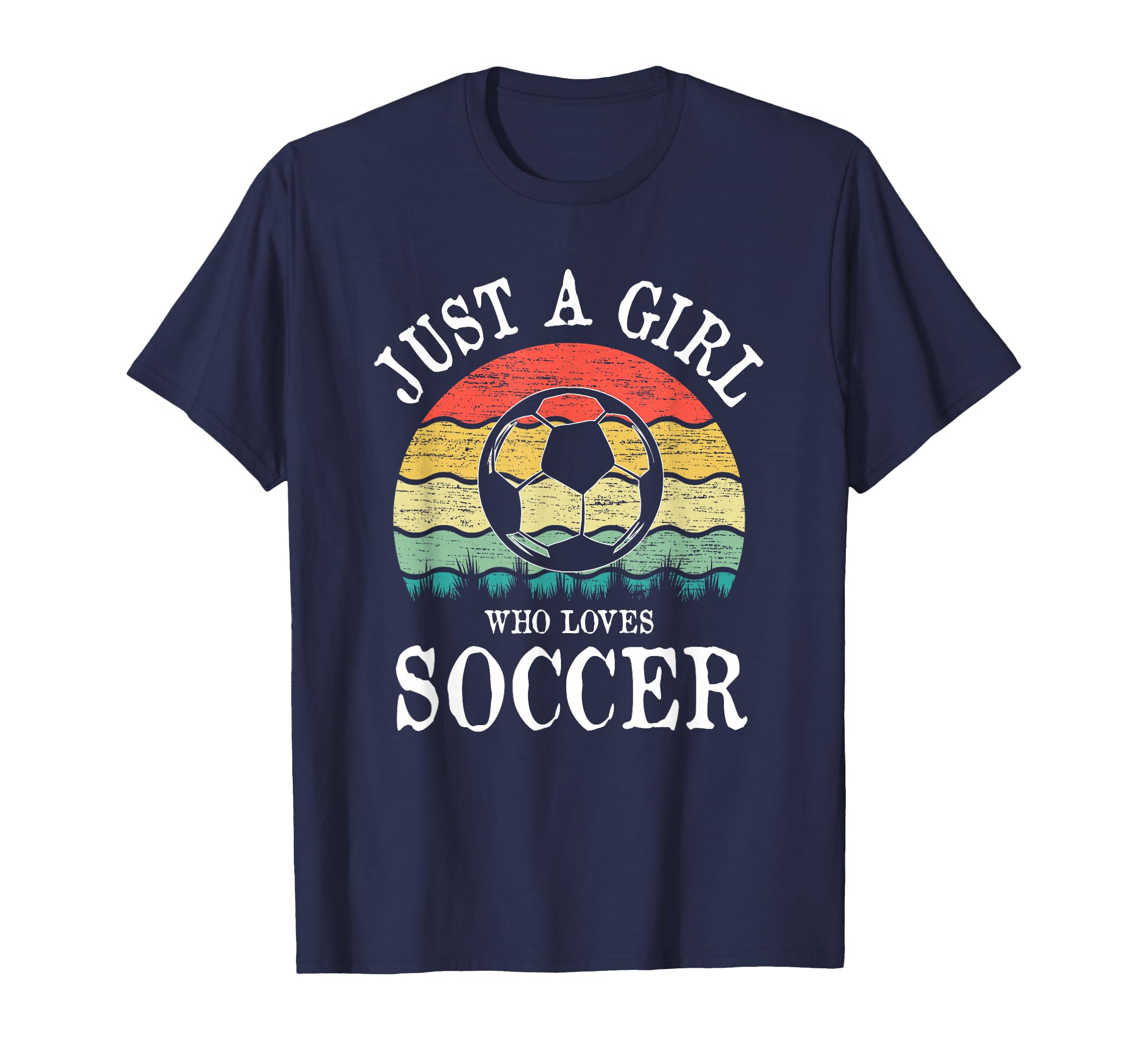 Just Who Loves Soccer T-Shirt - Casual Everyday Wear Men Women - T-Shirt, Sweatshirt, Hoodie