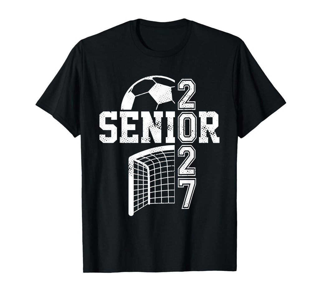 Class 2027 Soccer Senior 27 Player T-Shirt - Aesthetic Graphic Men Women - T-Shirt, Sweatshirt, Hoodie